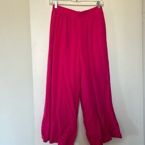 Buddy Love wide leg pink pants